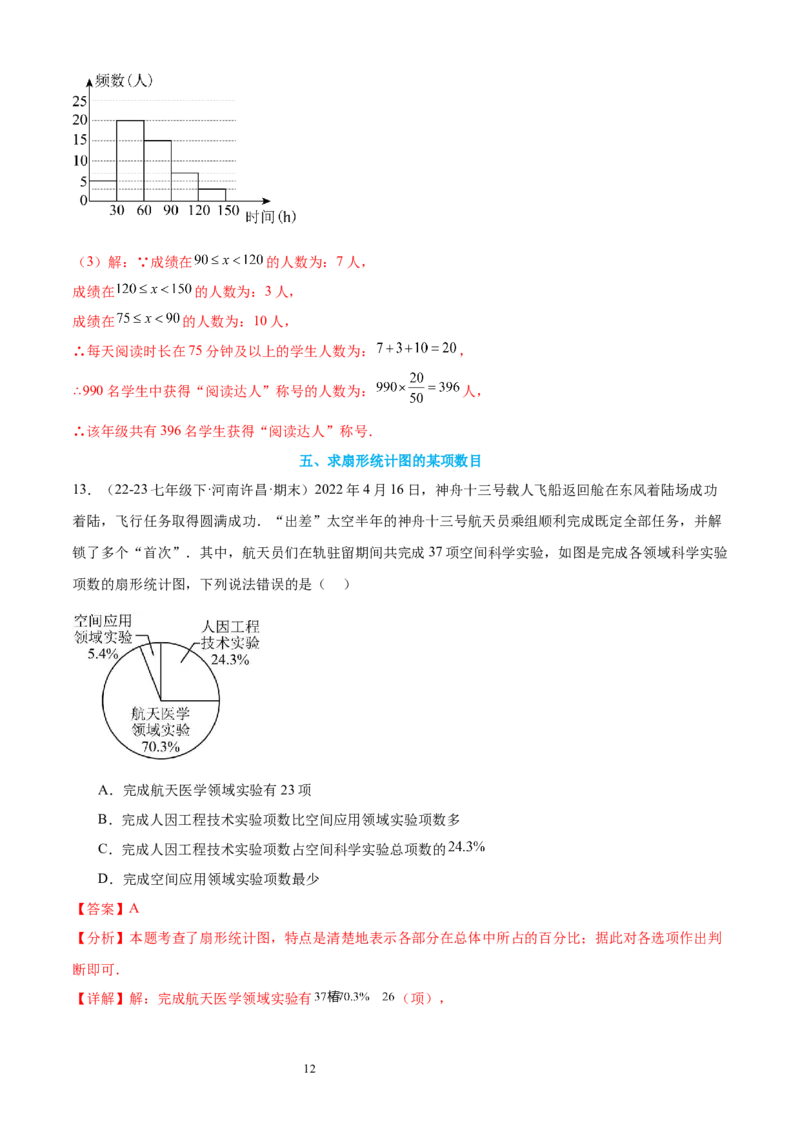 专题10数据的表示法21考点复习指南（讲+练）（解析版）_北师大初中数学_7上-北师大版初中数学_7上-初中数学北师大（2024新版）持续更新_05讲义练习