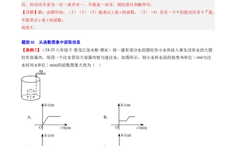专题4.5第四章复习一次函数（4大考点+10大题型+强化训练）（高效培优讲义）（教师版）_北师大初中数学_8上-北师大版初中数学_初中数学北师大8上-2025秋季新版_第二套推荐25