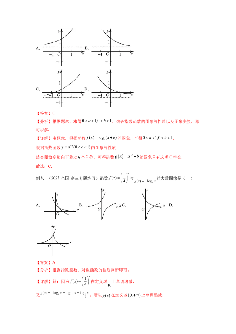 专题3.6对数与对数函数（解析版）_02高考数学_新高考复习资料_2024年新高考资料_一轮复习资料_完备战2024年新高考数学一轮复习题型突破精练（新高考）_专题3.6+对数与对数函数