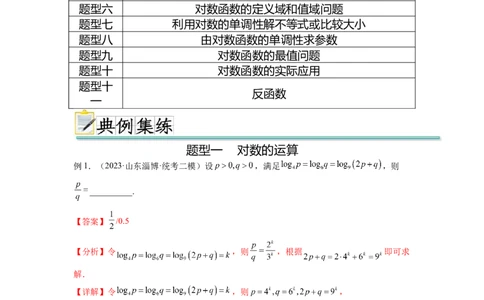 专题3.6对数与对数函数（解析版）_02高考数学_新高考复习资料_2024年新高考资料_一轮复习资料_完备战2024年新高考数学一轮复习题型突破精练（新高考）_专题3.6+对数与对数函数