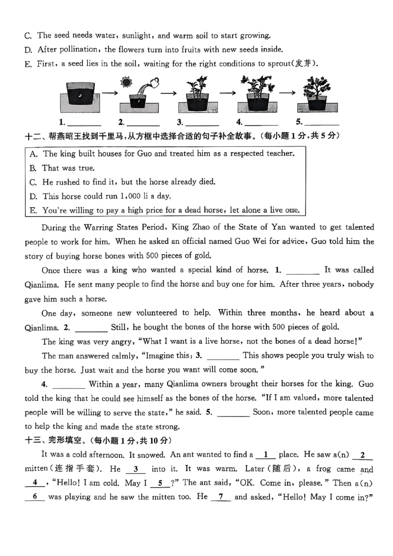 1_六上试卷(1)_25秋小学《拔尖特训》多版本合集_3-6年级英语上册译林25秋《拔尖特训》_25秋《拔尖特训》六上译林(1)