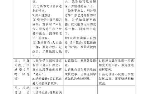 16夏天里的成长导学案_25秋1-6年级语文上册课件教案_25秋统编版语文六年级上册_统编版语文六年级上册教学资源包（25秋七彩课堂）_5.第五单元_16夏天里的成长_辅教资源_导学案