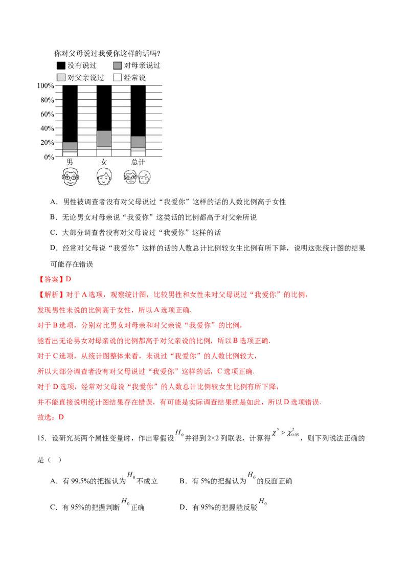 专题21概率与统计常考小题归类（练习）（解析版）_02高考数学_2025年新高考资料_二轮复习_01高考语文等多个文件_上好课2025年高考数学二轮复习讲练测（新高考通用）