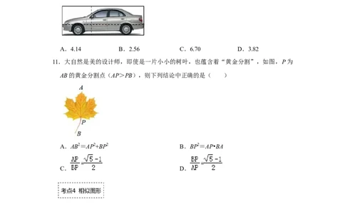 专题4.1图形的相似（专项训练）-2022-2023学年九年级数学上册《同步考点解读&bull;专题训练》（北师大版）_北师大初中数学_9上-北师大版初中数学_06专项讲练
