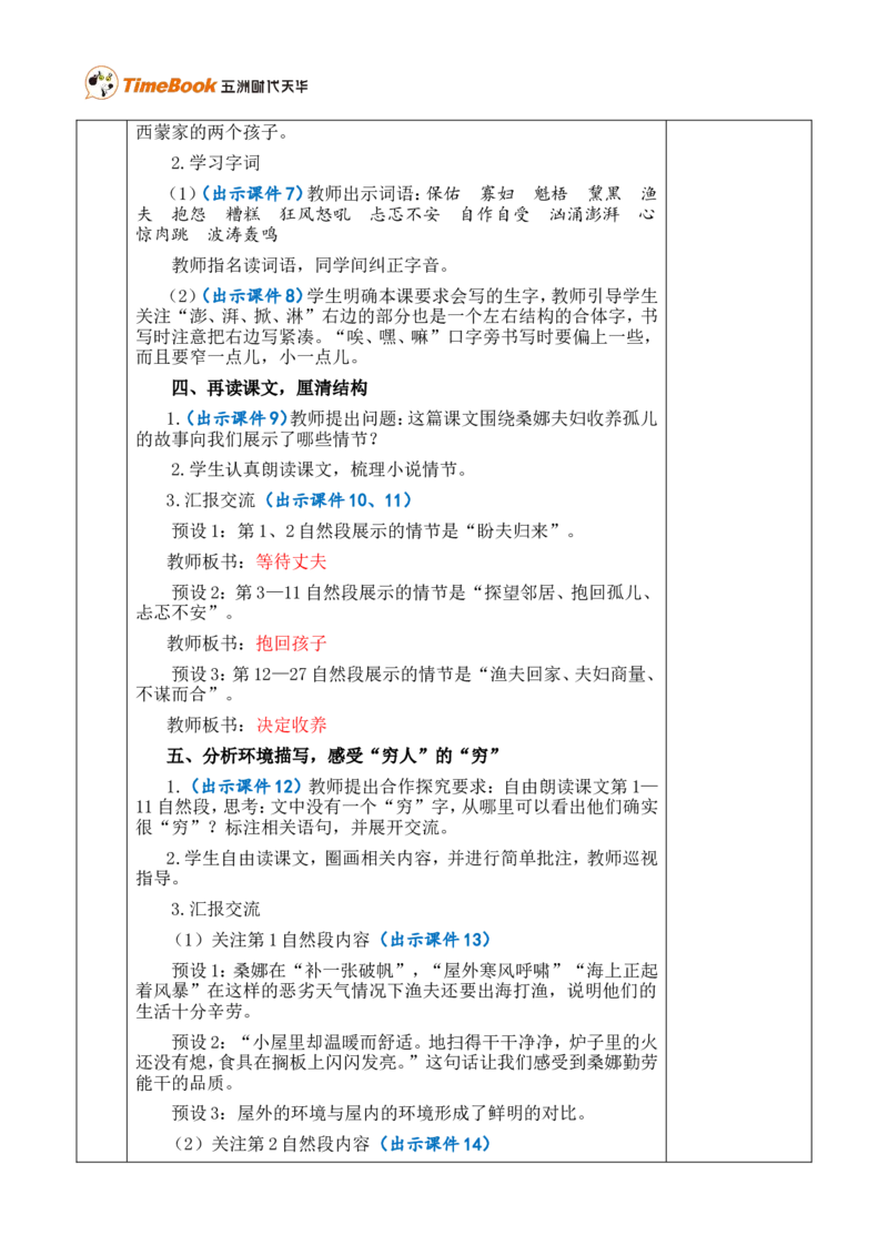 14穷人优质版教案_25秋1-6年级语文上册课件教案_25秋统编版语文六年级上册_统编版语文六年级上册教学资源包（25秋七彩课堂）_4.第四单元_14穷人_教案