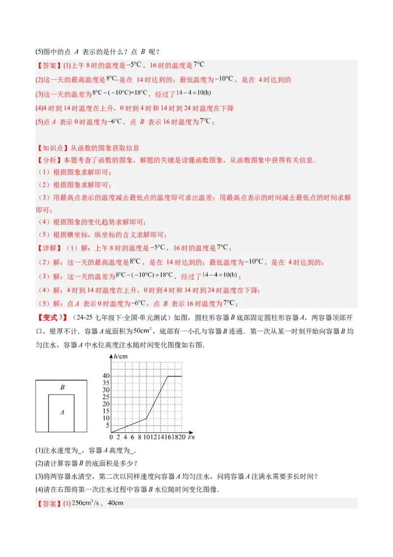 专题4.1函数（高效培优讲义）（教师版）(1)_北师大初中数学_8上-北师大版初中数学_初中数学北师大8上-2025秋季新版_第二套推荐25_08专项讲练_北师大版2025秋培优专项讲义（更新中）