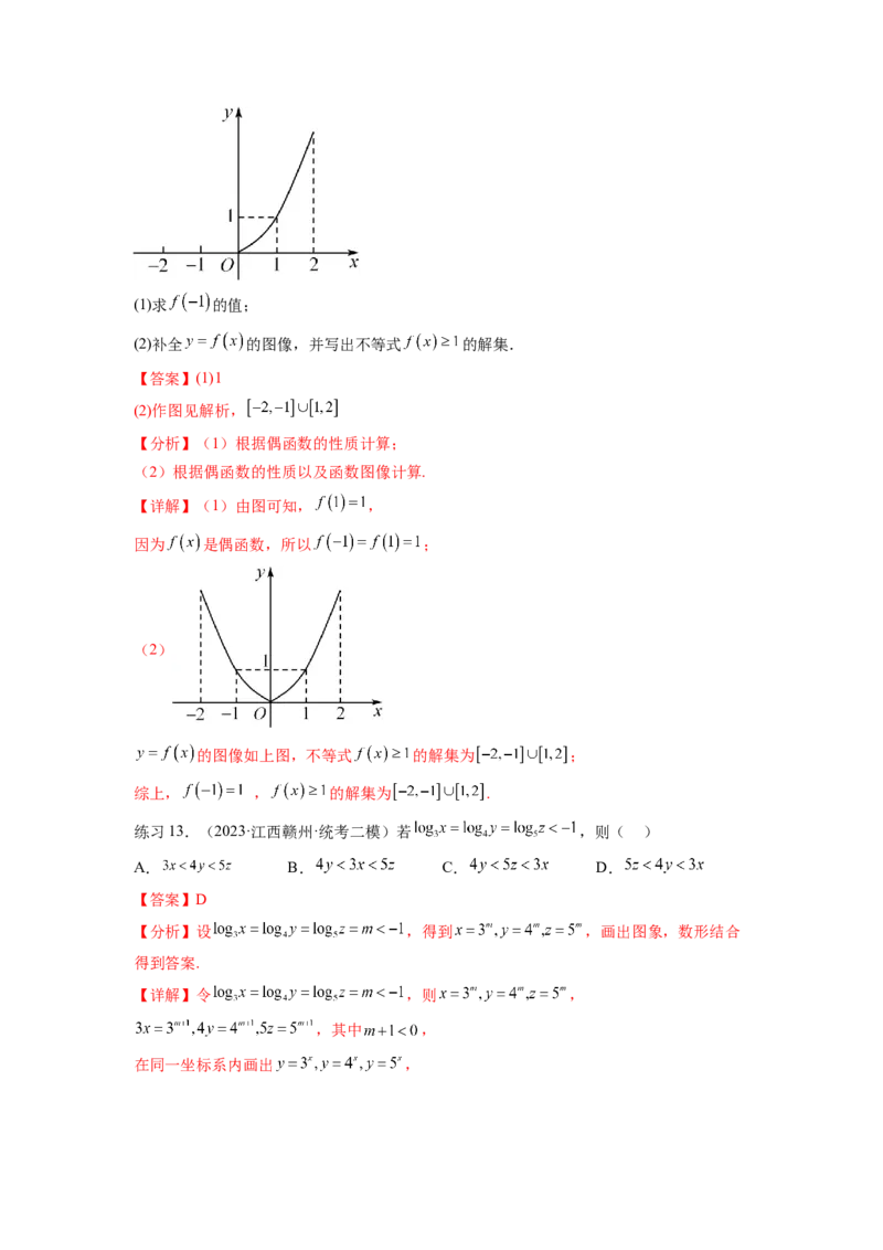 专题3.7函数的图象及零点问题（解析版）_02高考数学_新高考复习资料_2024年新高考资料_一轮复习资料_完备战2024年新高考数学一轮复习题型突破精练（新高考）