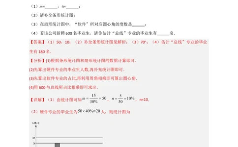 专题32数据的收集与整理最新期末考题20道（解析版）_北师大初中数学_7上-北师大版初中数学_7上-初中数学北师大（旧版）赠送_06专项讲练
