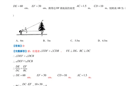 专题12相似三角形的应用（解析版）_北师大初中数学_9上-北师大版初中数学_06专项讲练_挑战压轴题2022-2023学年九年级数学上册压轴题专题精选汇编（北师大版）