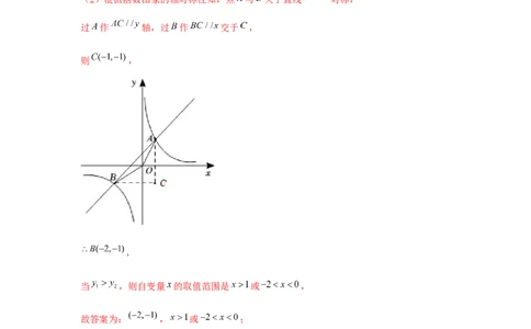专题6.4反比例函数中的四边形存在性问题（强化）（解析版）_北师大初中数学_9上-北师大版初中数学_06专项讲练