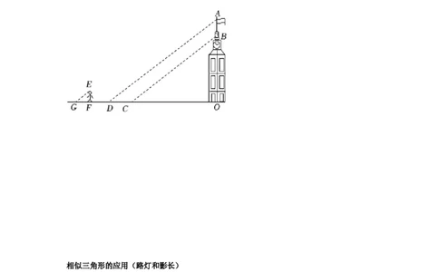 专题4.2相似三角形的应用（基础）（原卷版）_北师大初中数学_9上-北师大版初中数学_06专项讲练