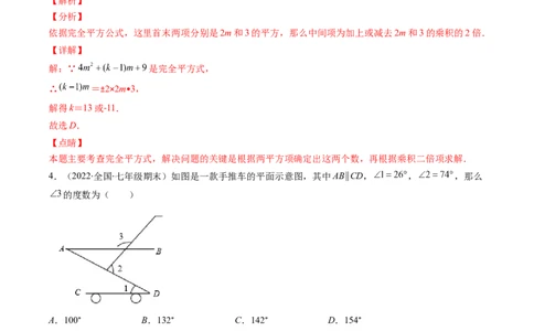 北师大版七年级数学下学期期末提升精选40题（解析版）_北师大初中数学_7下-北师大版初中数学_7下-初中数学北师大版（旧版）赠送_06专项讲练