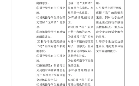 18牛和鹅导学案_25秋1-6年级语文上册课件教案_25秋统编版语文四年级上册_统编版语文四年级上册教学资源包（25秋七彩课堂）_6.第六单元_18牛和鹅_辅教资源_导学案