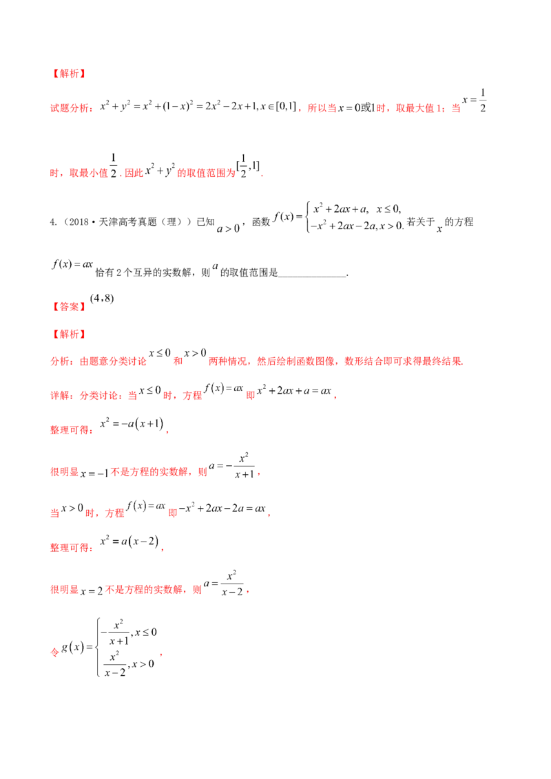 专题2.3二次函数与一元二次方程、不等式2022年高考数学一轮复习讲练测（新教材新高考）（练）解析版_02高考数学_新高考复习资料_2022年新高考资料