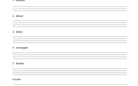 Unit2第3课时PartALet&rsquo;sspell(分层作业)英语人教PEP版四年级下册（新教材）_4下-新英语人教PEP版（2026持续更新）_01课件+教案+学习任务单+练习（更新完第4单元）_4分层作业