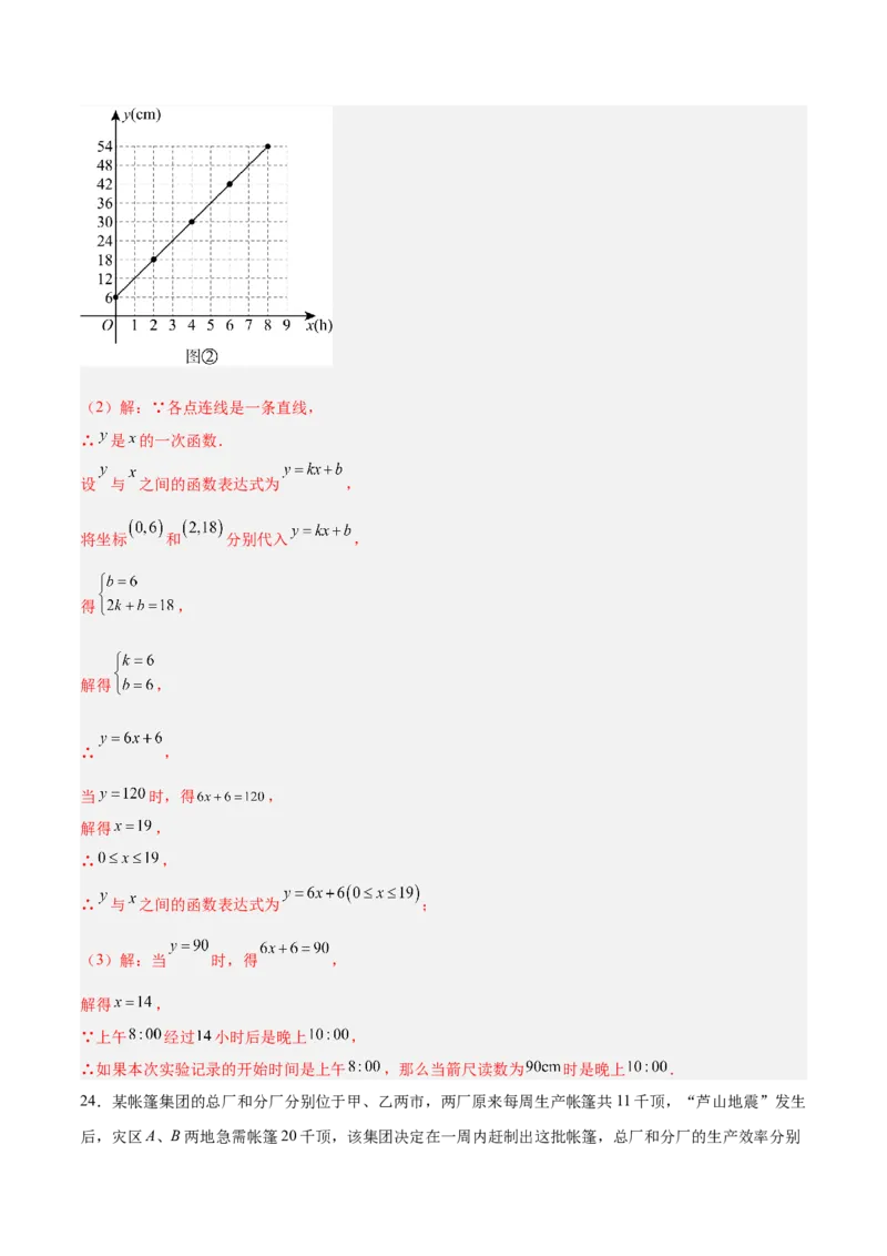 八年级数学上学期第三次月考（北师大版2024，高效培优&middot;提升卷）（全解全析）_北师大初中数学_8上-北师大版初中数学_初中数学北师大8上-2025秋季新版_第二套推荐25_07习题试卷