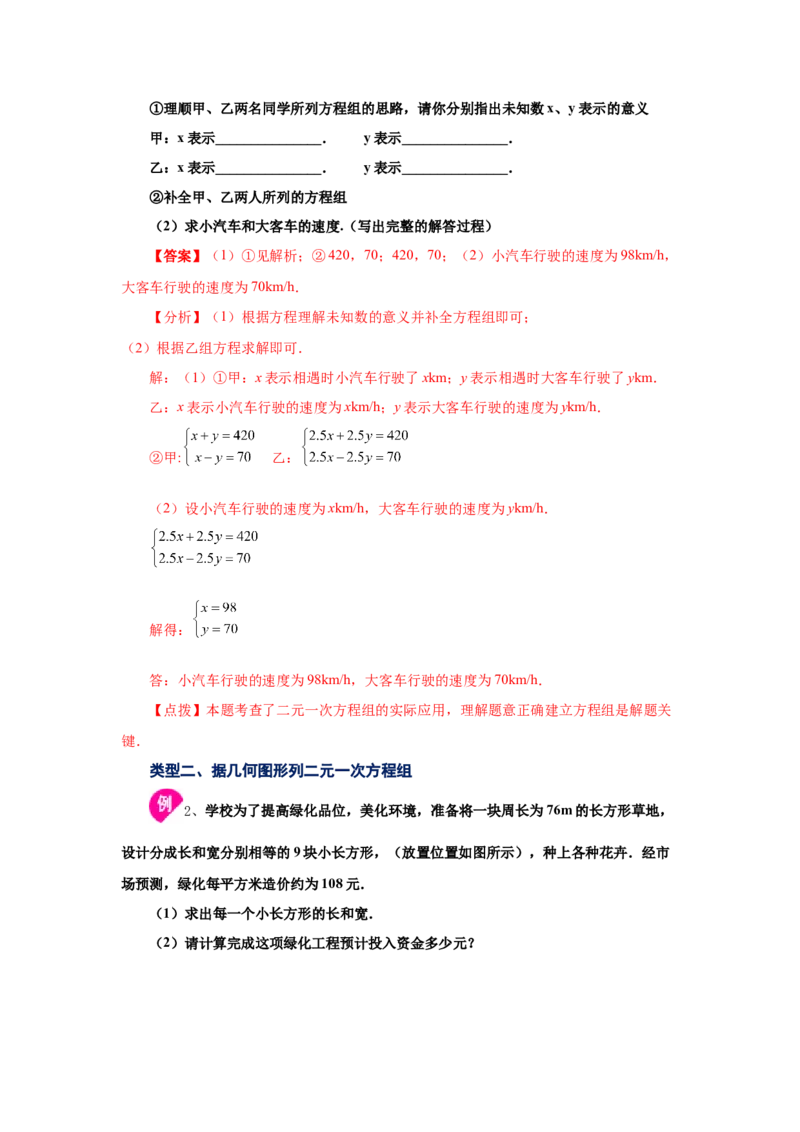 专题5.18应用二元一次方程组-里程碑上的数（知识讲解）-2021-2022学年八年级数学上册基础知识专项讲练（北师大版）_北师大初中数学_8上-北师大版初中数学_旧版_06专项讲练