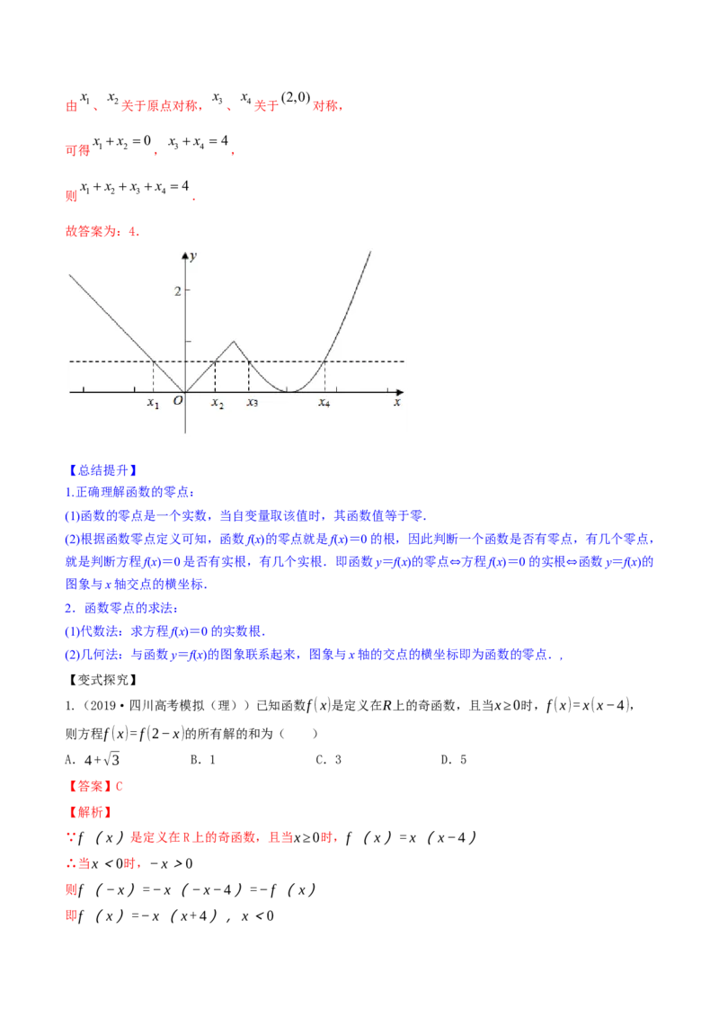 专题3.8函数与方程2022年高考数学一轮复习讲练测（新教材新高考）（讲）解析版_02高考数学_新高考复习资料_2022年新高考资料_2022年高考数学一轮复习讲练测（新教材新高考）8.21更新