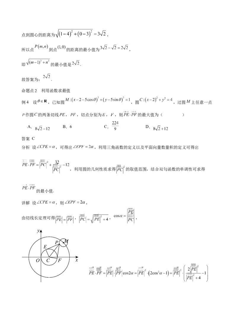 专题24直线和圆的方程（思维导图+知识清单+核心素养分析+方法归纳）_02高考数学_2025年新高考资料_一轮复习_2025年高考数学一轮复习《重难点题型与知识梳理&bull;高分突破》（新高考专用）