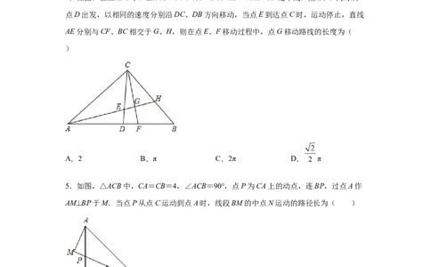 专题3.31圆中的几何模型-隐形圆专题（专项练习）--学年_北师大初中数学_9下-北师大版初中数学_05习题试卷_1课时练习_同步练习（第2套）