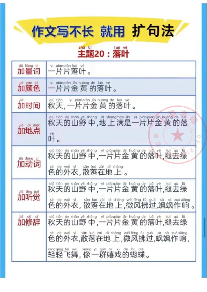 1_1_3_每日晨读-扩句写作练_小学1-6年级常用的上册资源汇总_一年级上册资料_曹操老师_资料包
