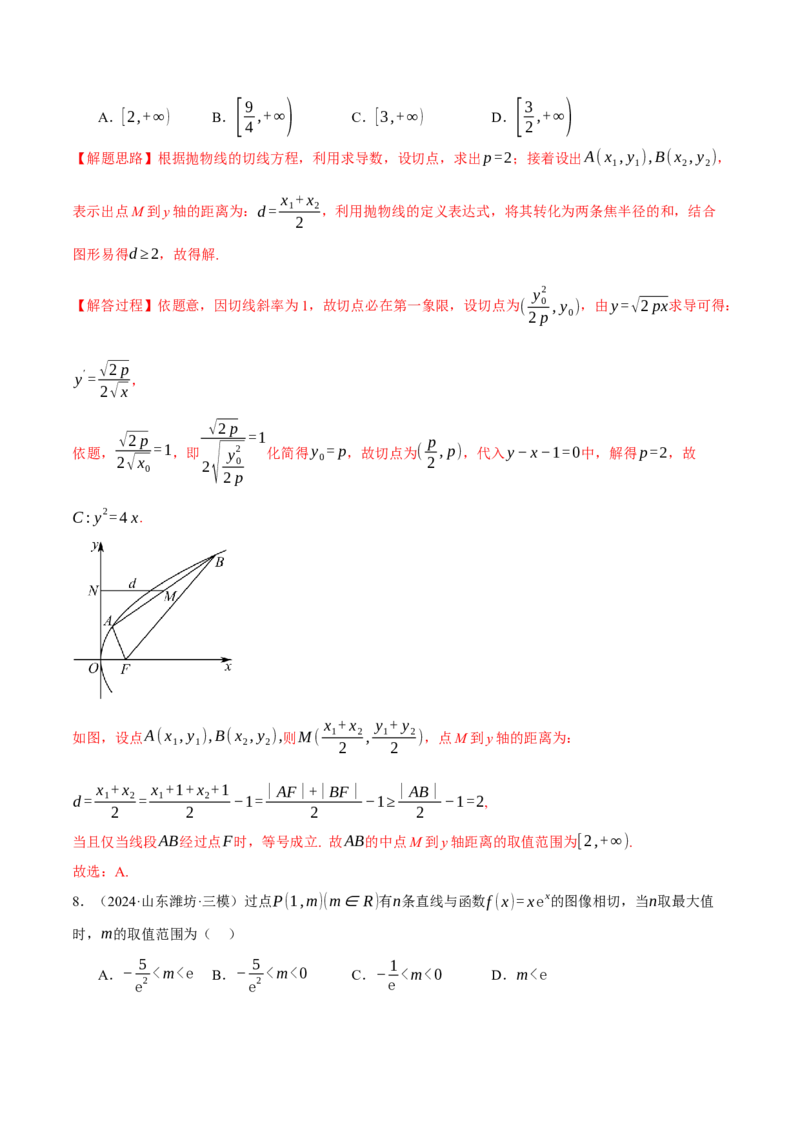 专题3.2导数的概念及其意义与运算（练习）（举一反三）（新高考专用）（解析版）_02高考数学_2025年新高考资料_二轮复习_一、热点题型篇