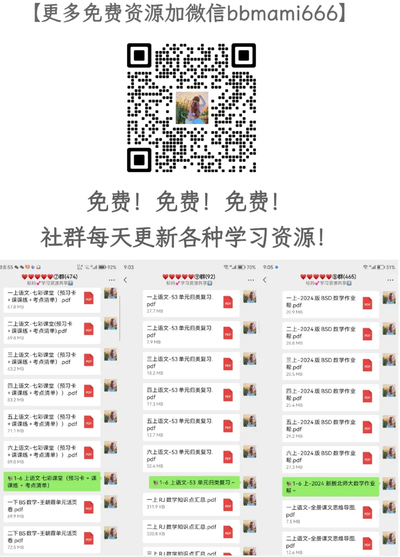 070_小学1-6年级常用的上册资源汇总_六年级上册资料(1)_馒头大语文伴读&middot;六年级（上+下）