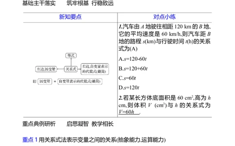 第六章　3　用关系式表示变量之间的关系_北师大初中数学_7下-北师大版初中数学_7下-初中数学北师大版（2025春季新版）持续更新_3导学案（齐全）