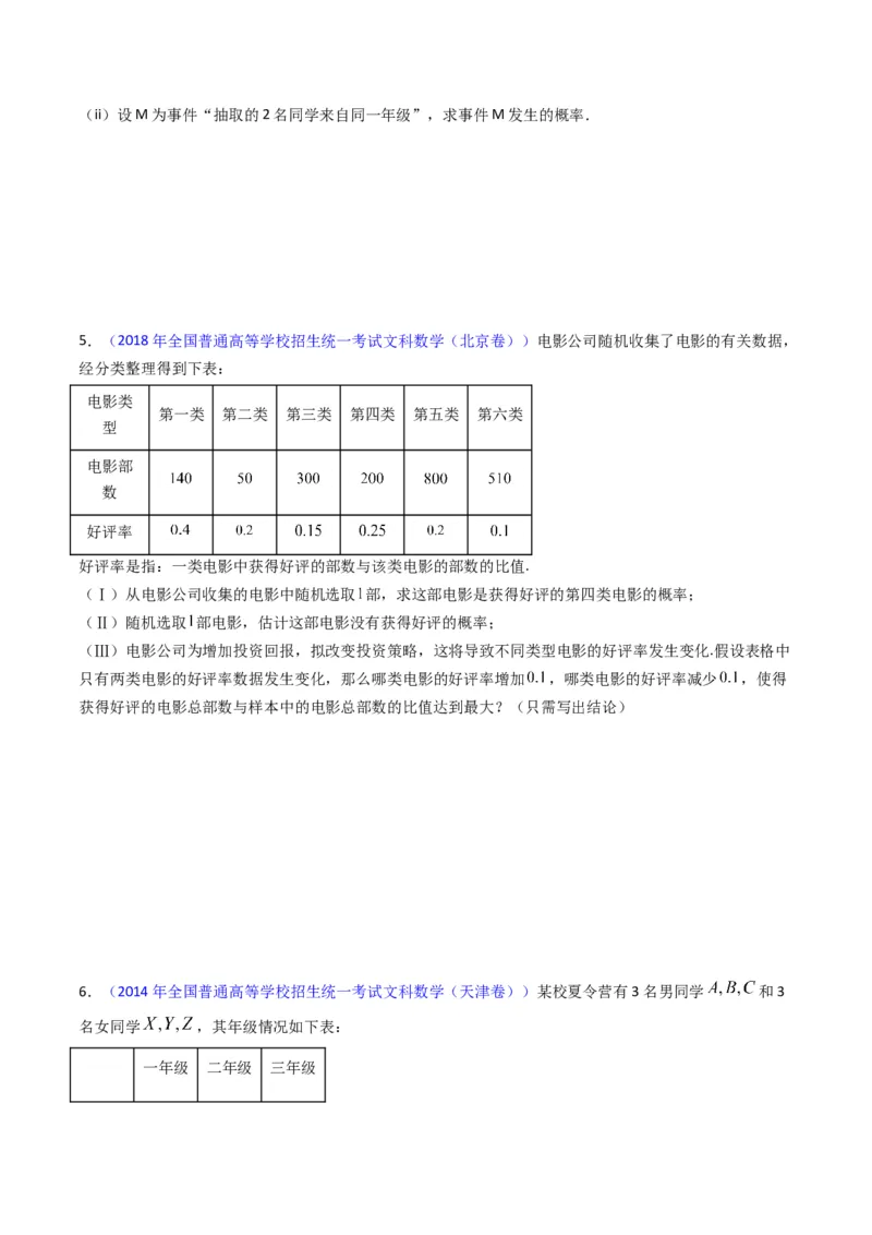专题42重点专训统计大题专项训练（文科）（学生版）_02高考数学_通用版（老高考）复习资料_2024年复习资料_完备战2024年高考数学一轮复习考点帮（全国通用）