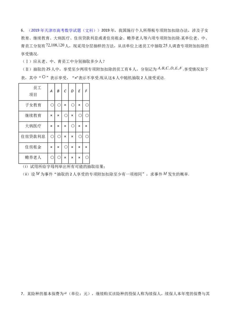 专题42重点专训统计大题专项训练（文科）（学生版）_02高考数学_通用版（老高考）复习资料_2024年复习资料_完备战2024年高考数学一轮复习考点帮（全国通用）