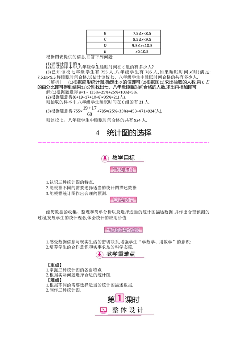 第六章数据的收集与整理_北师大初中数学_7上-北师大版初中数学_7上-初中数学北师大（旧版）赠送_03教案_全册教案（第2套）