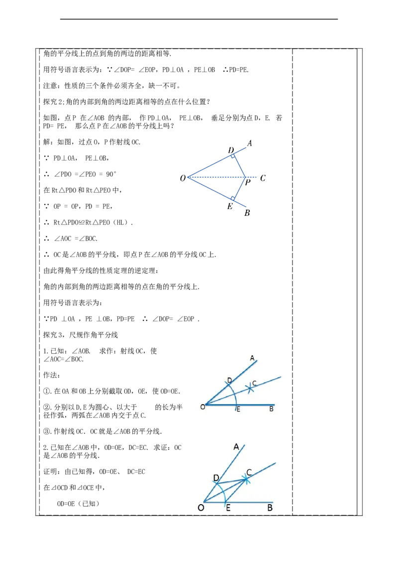 第五章《图形的轴对称》5.2简单的轴对称图形（角平分线）_北师大初中数学_7下-北师大版初中数学_7下-初中数学北师大版（2025春季新版）持续更新_1.课件+教案+单元整体教学设计（齐全）