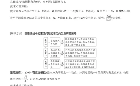 专题六　微专题4　定点(线)、定值问题_02高考数学_2025年新高考资料_二轮复习_2025年高考数学大二轮_2025数学二轮专题复习学生用书Word版文档_专题复习_专题六　解析几何