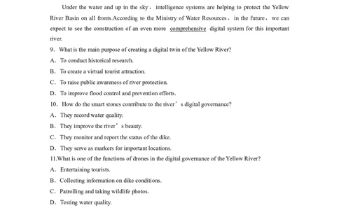 作业14　人与环境类说明文_03高考英语_2025年新高考资料_二轮复习_2025年高考英语大二轮_学生用书Word版文档_专题强化练&bull;高考题型组合练