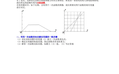 第4章一次函数（知识清单）_北师大初中数学_8上-北师大版初中数学_旧版_07知识点总结_单元知识点