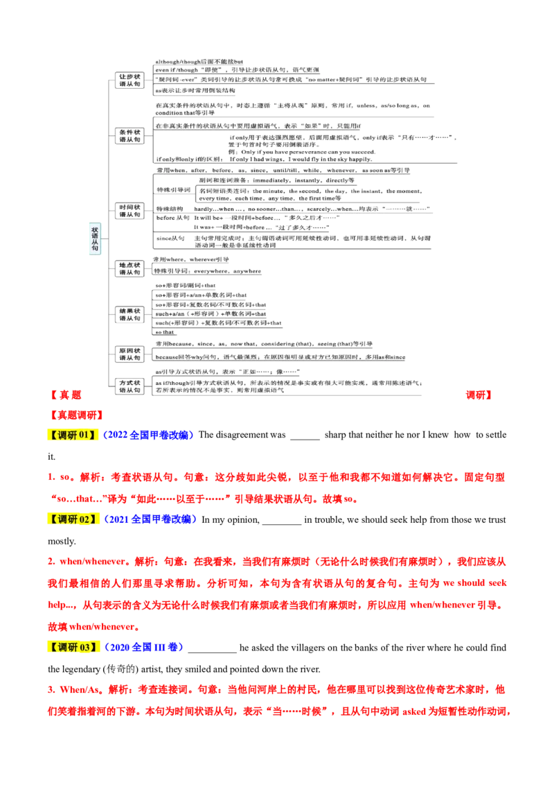 专题44语法填空之自由填空（讲案）解析版_03高考英语_2025年新高考资料_一轮复习_上好课2025年高考英语一轮复习知识清单323949989