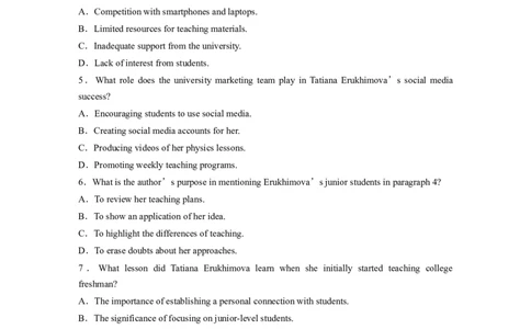 作业36　四选一阅读＋七选五阅读_03高考英语_2025年新高考资料_二轮复习_2025年高考英语大二轮_学生用书Word版文档_专题强化练&bull;高考题型组合练