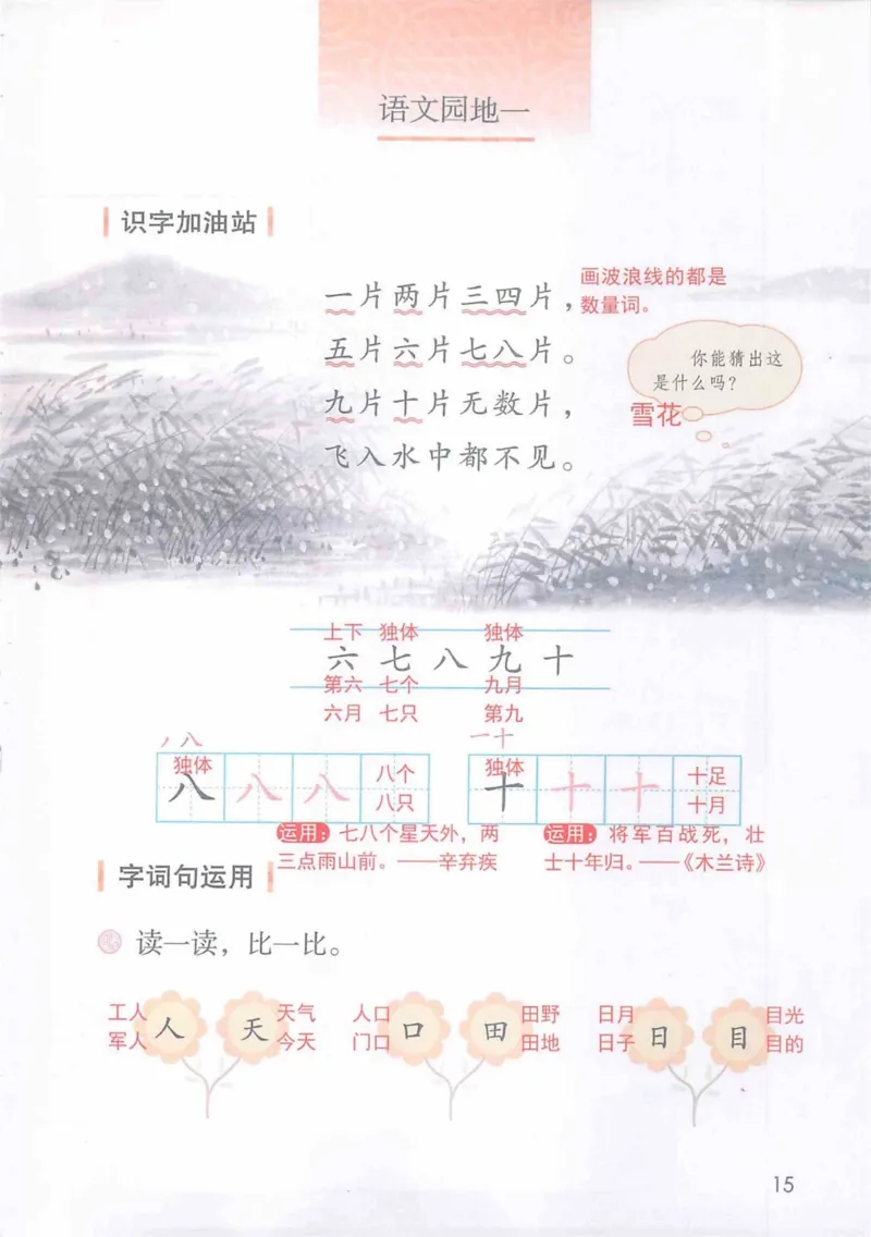 1年级上册_25秋1-6年级语文《课堂笔记》_1-6上册