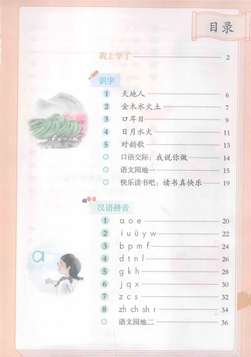 1年级上册_25秋1-6年级语文《课堂笔记》_1-6上册