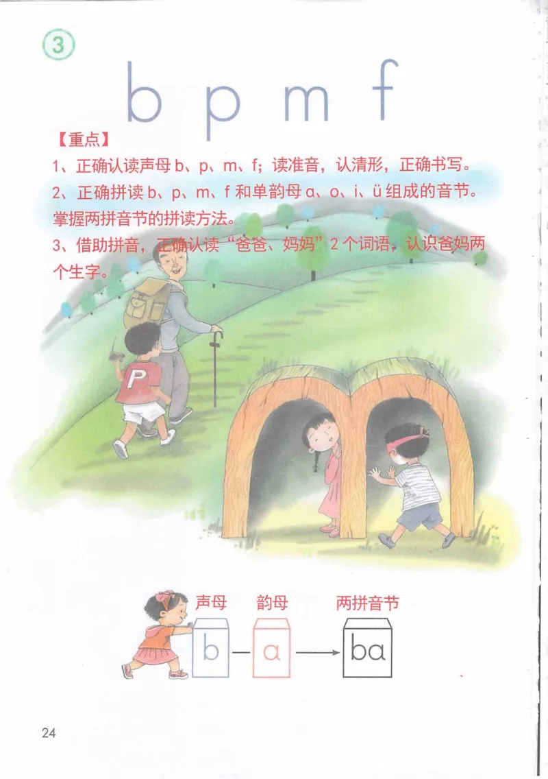 1年级上册_25秋1-6年级语文《课堂笔记》_1-6上册