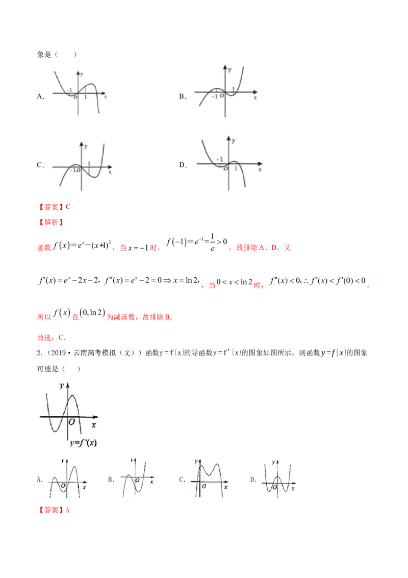 专题4.2应用导数研究函数的单调性2022年高考数学一轮复习讲练测（新教材新高考）（讲）解析版_02高考数学_新高考复习资料_2022年新高考资料