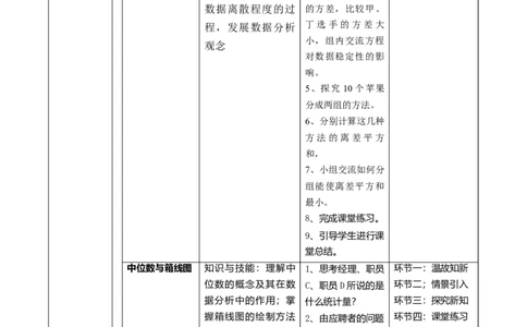 北师大版（2024）八年级数学上册第六章《数据的分析》单元教学设计_北师大初中数学_8上-北师大版初中数学_初中数学北师大8上-2025秋季新版_第二套推荐25_134