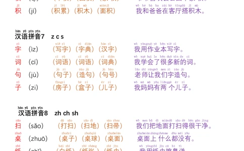 24秋-每日晨读彩色阅读本一上语文_小学1-6年级常用的上册资源汇总_一年级上册资料