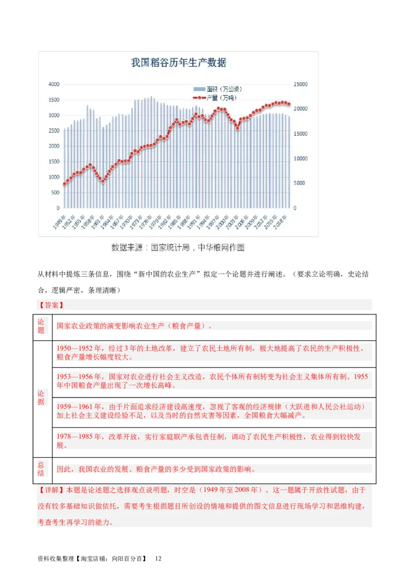 专题突破卷10改革开放与社会主义现代化建设(解析版)_07高考历史_新高考复习资料_2024年新高考复习资料_一轮复习资料_完2024年高考历史一轮复习考点通关卷（新高考通用）
