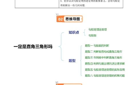 第02讲一定是直角三角形吗（解析版）_北师大初中数学_8上-北师大版初中数学_旧版_05习题试卷_帮课堂2023-2024学年八年级数学上册同步学与练（北师大版）