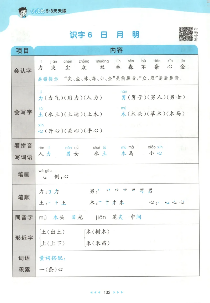 2025秋53天天练+课堂笔记+测评卷语文1上_25秋53天天练语数1-6年级上册_53天天练语文25年上册1-6（主书+课堂笔记+测评卷）完整版