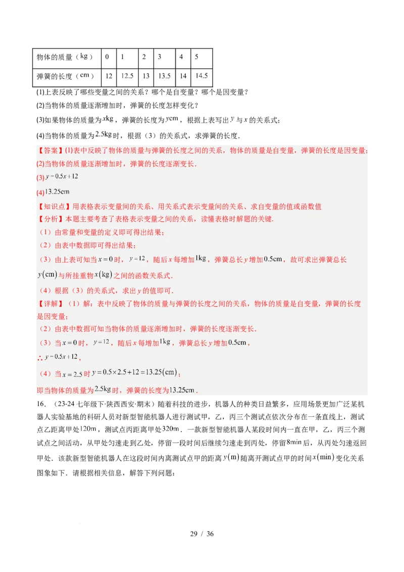 第6章第02讲用关系式、图象表示变量间的关系（4个知识点+4类热点题型讲练+习题巩固）（解析版）_北师大初中数学_7下-北师大版初中数学_7下-初中数学北师大版（2025春季新版）持续更新