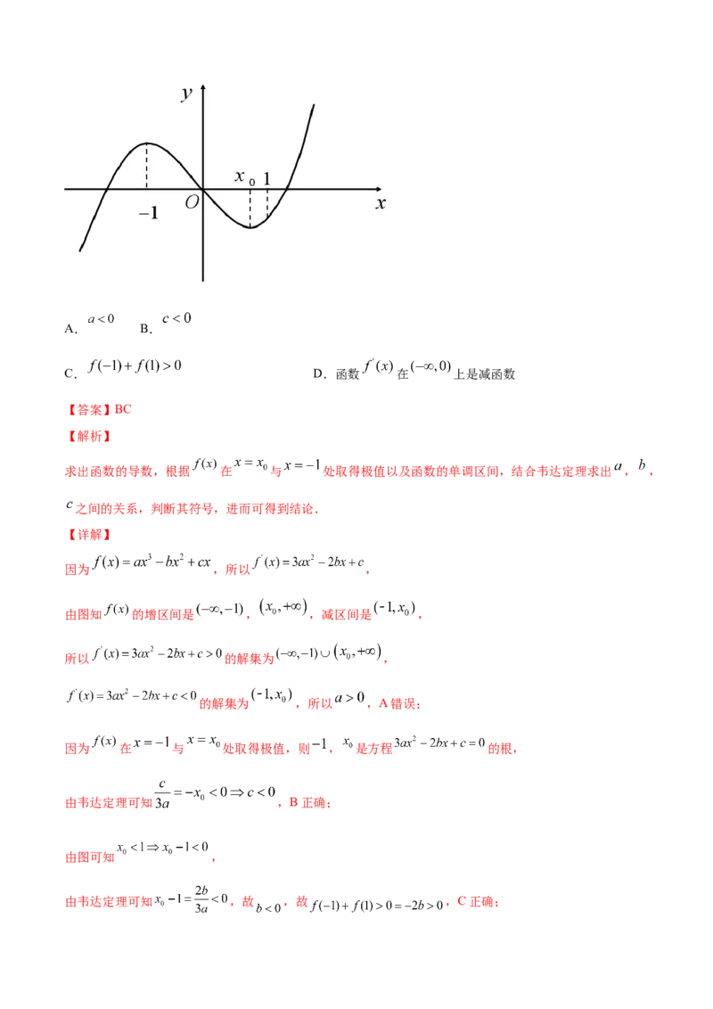 专题4.2应用导数研究函数的单调性2022年高考数学一轮复习讲练测（新教材新高考）（练）解析版_02高考数学_新高考复习资料_2022年新高考资料