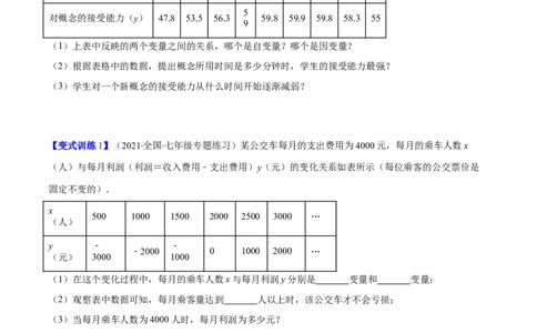压轴突围专题05变量之间的关系压轴题五种模型（原卷版）_北师大初中数学_7下-北师大版初中数学_7下-初中数学北师大版（旧版）赠送_06专项讲练