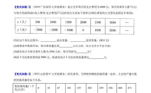 压轴突围专题05变量之间的关系压轴题五种模型（原卷版）_北师大初中数学_7下-北师大版初中数学_7下-初中数学北师大版（旧版）赠送_06专项讲练